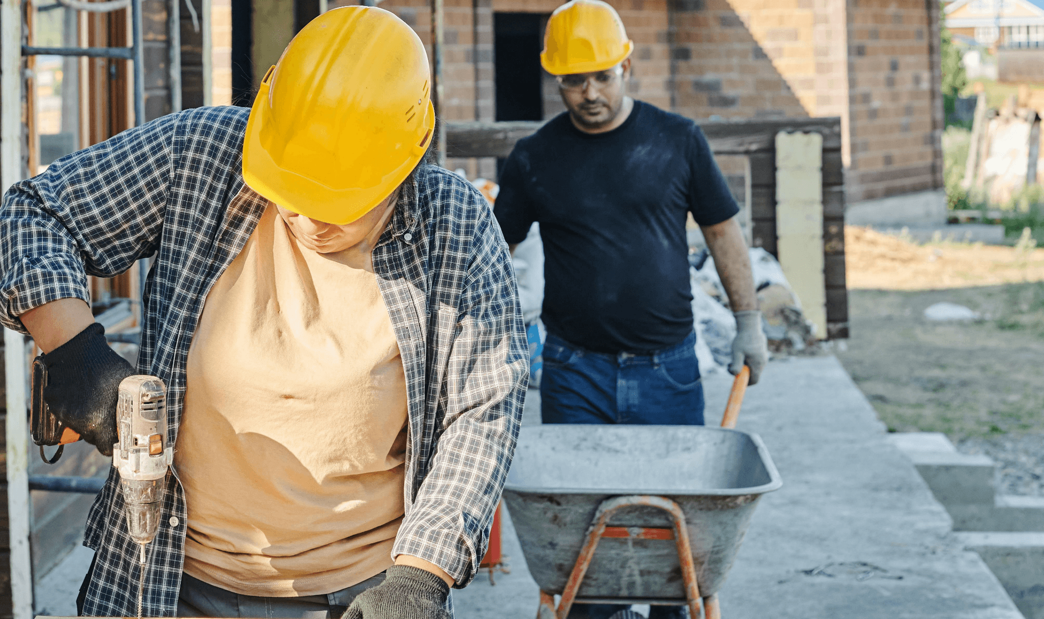 BackgroundImage is a Man working on wood